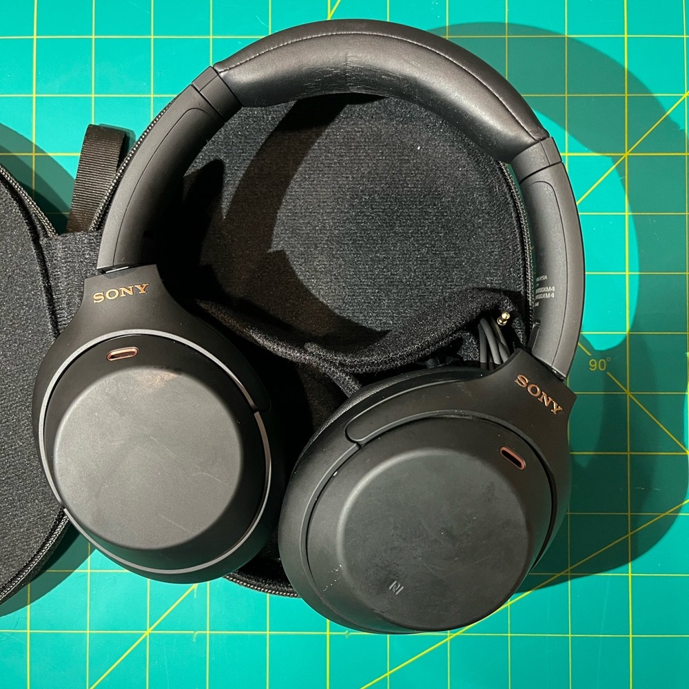 Sony WH-1000XM4 Over-Ear Noise-Cancelling Headphones